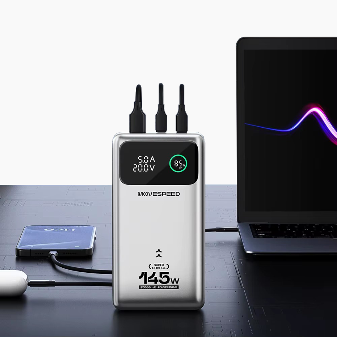 Batterie externe Puissante 140W - 25000mAh