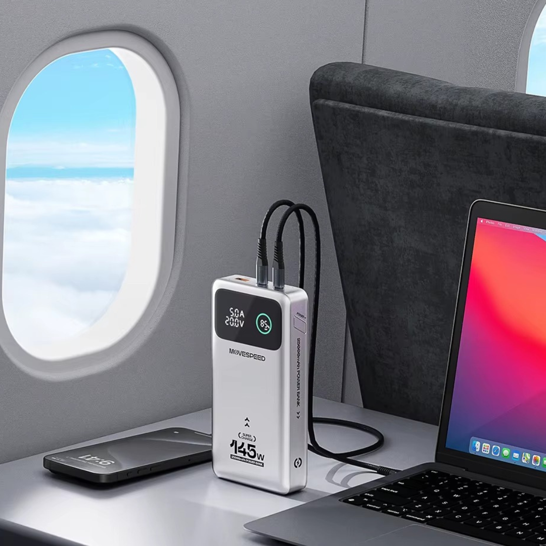 Batterie externe Puissante 140W - 25000mAh