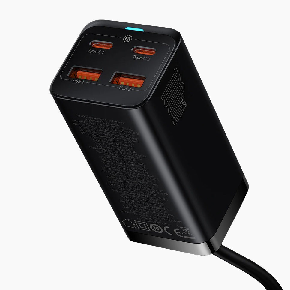 Chargeur Universel Ultra-rapide / 4-en-1 / 100W / 150cm