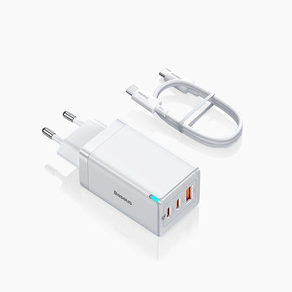 Chargeur Universel Ultra-rapide / 3-en-1 / 65W / Compact