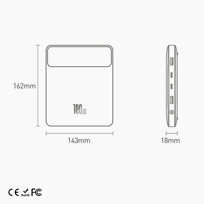 Batterie externe rapide Expert / 100W / 20000mAh / 4 sorties