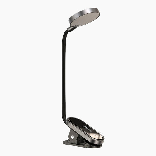 Mini lampe de bureau sans fil flexible avec clip ultra-compacte