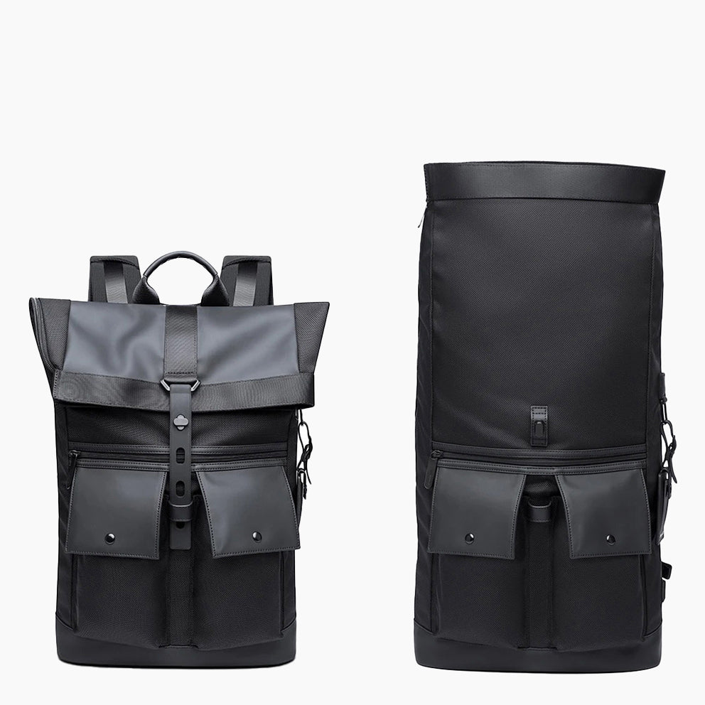 Sac à dos rolltop USB ordinateur 17.3" BG-G76