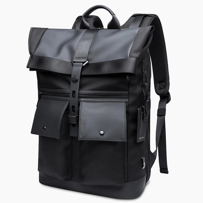 Sac à dos rolltop USB ordinateur 17.3" BG-G76