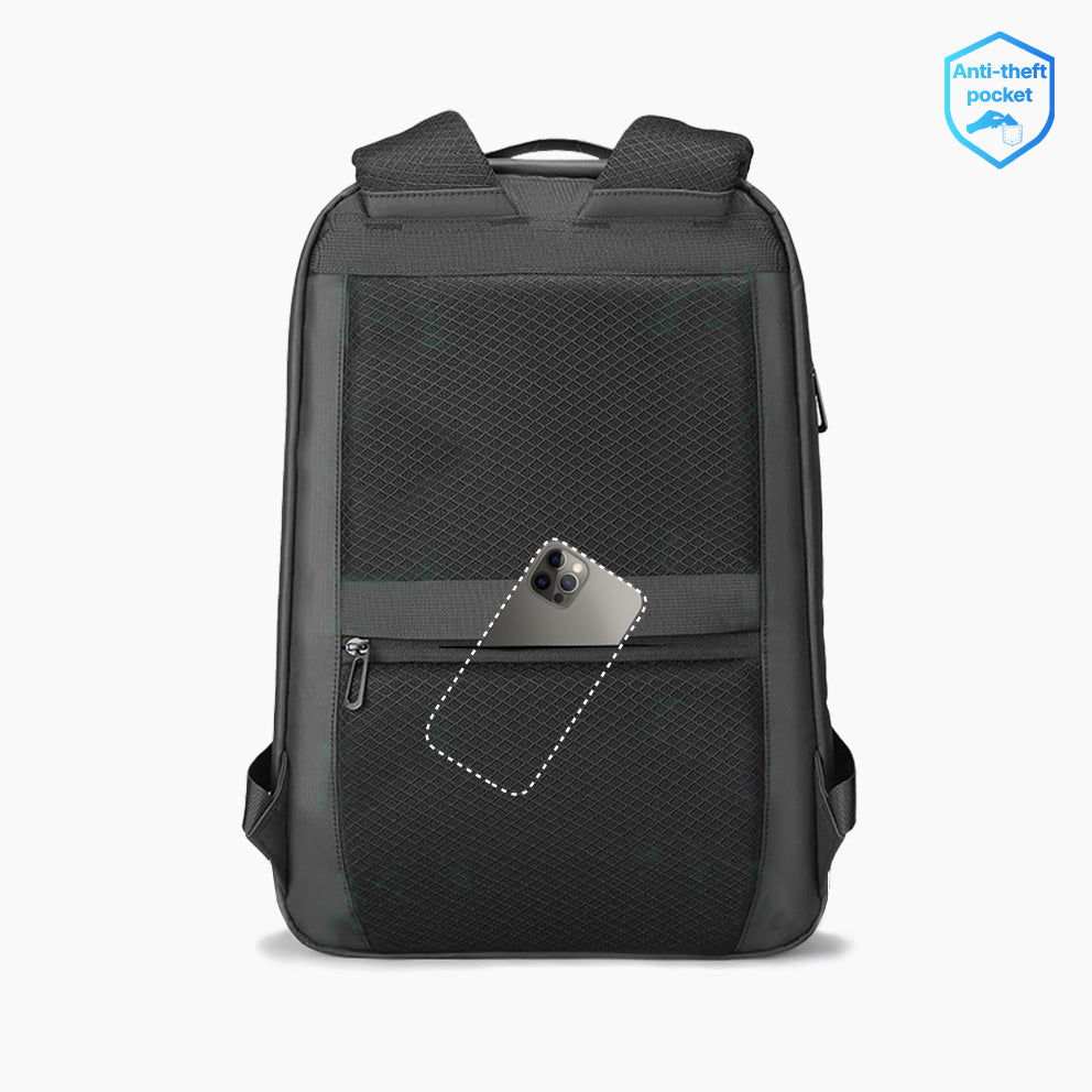 Sac à dos USB à coque rigide ordinateur 15.6" MR-0119