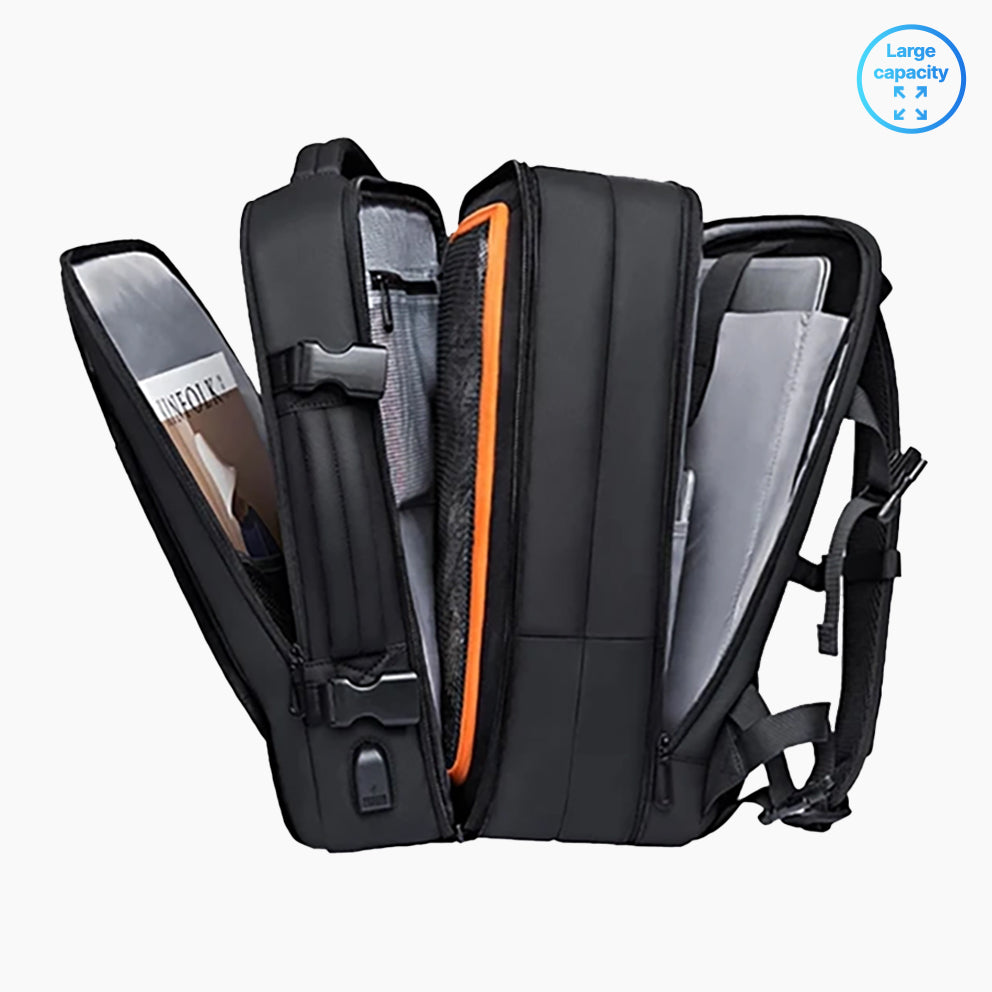 Sac à dos de voyage extensible - bagage cabine - USB ordinateur 17.3" BG-2019