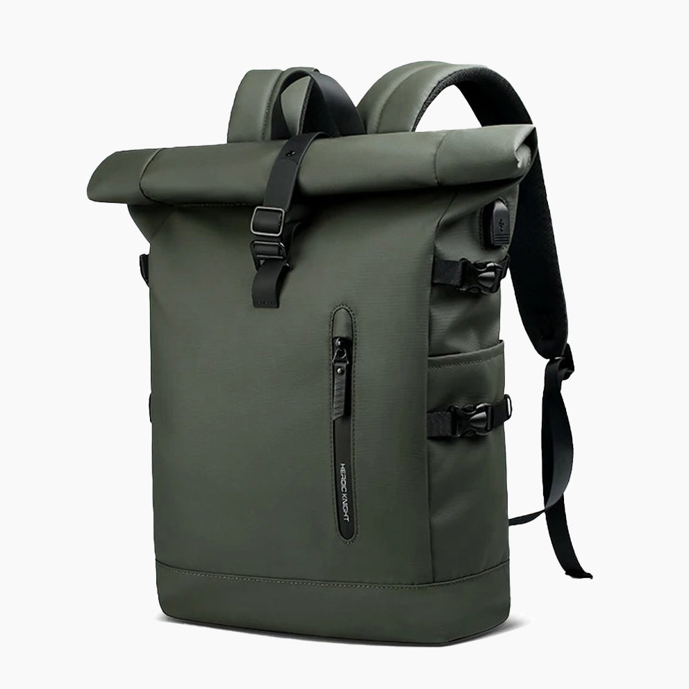 Sac à dos rolltop USB ordinateur 15.6" HK-9559