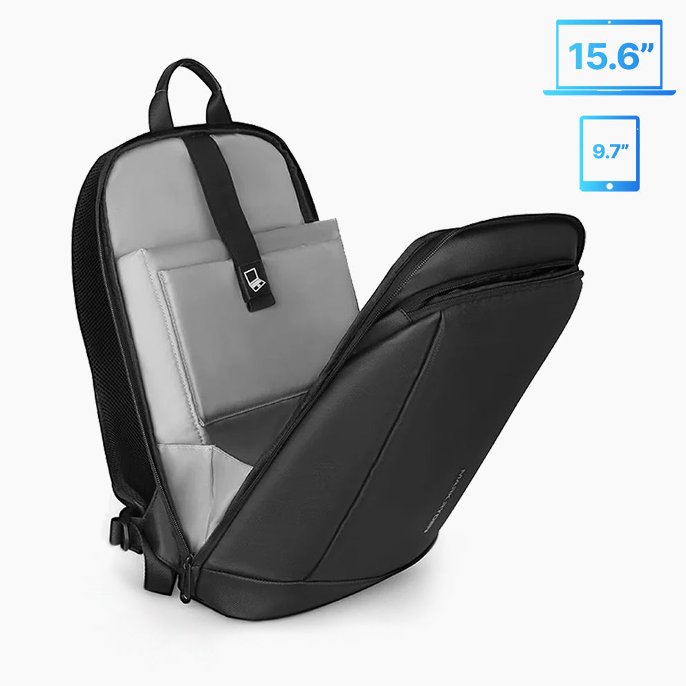 Sac à dos ultra-fin à coque rigide ordinateur 15.6" MR-0924