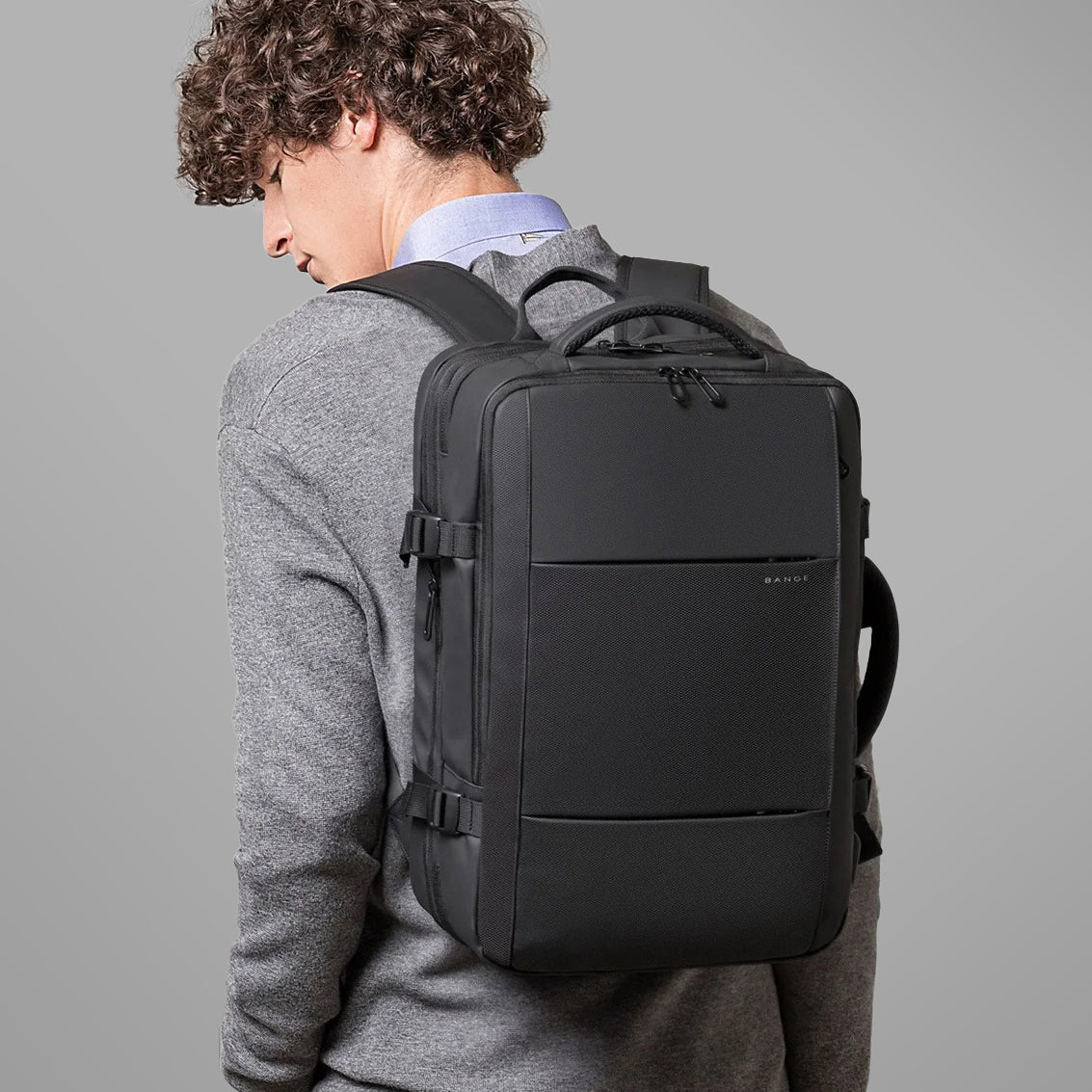 Sac à dos de voyage extensible - bagage cabine - USB ordinateur 17.3" BG-2019