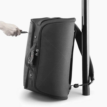 Sac de voyage / sac à dos ordinateur 15.6" USB antivol pliable KS0585